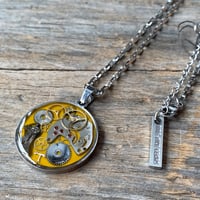 【new!!】CLOPOA standard necklace dark yellow【K0957】