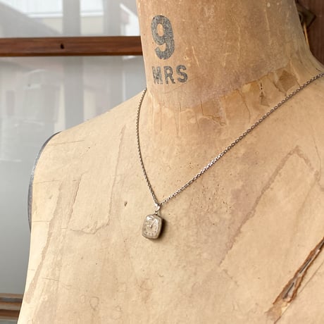 antique dial necklace "BULOVA"【K0831】