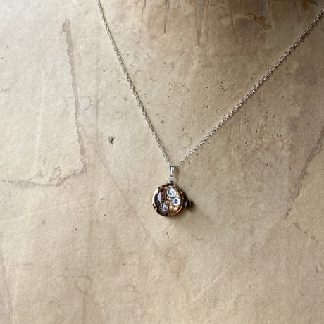 antique movement necklace "CROTON" SV925(ボックス付)【K1000】