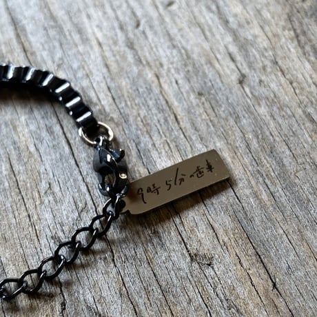 CLOPOA BLACK large necklace【K0562】