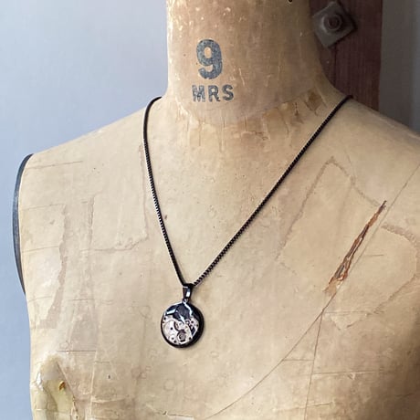CLOPOA BLACK standard necklace chaos color【K0902】