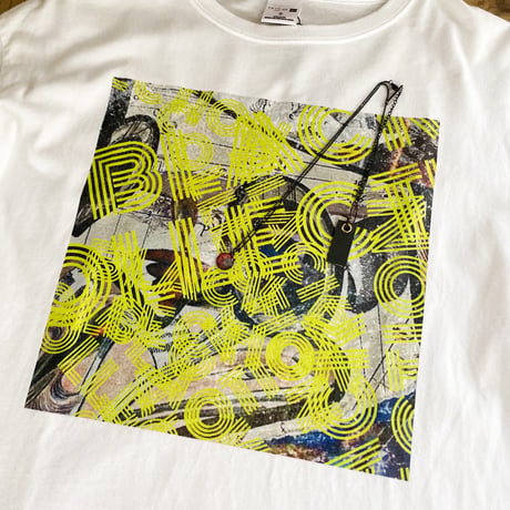 【サイズ限定特価】BLACK COLLECTION vol.2 Tシャツ ホワイト&CLOPOA BLACK petit necklace pink【Sサイズ限定】【K0855】