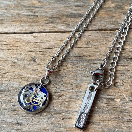 CLOPOA petit necklace blue【K0963】
