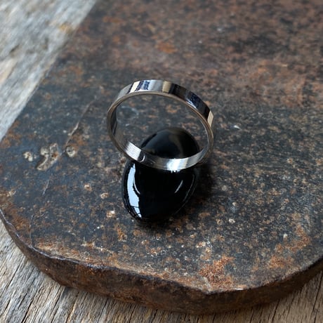antique oval dial ring "WALTHAM" #14【K0972】