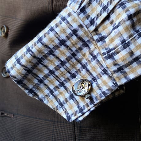 antique movement cufflinks【K0789】
