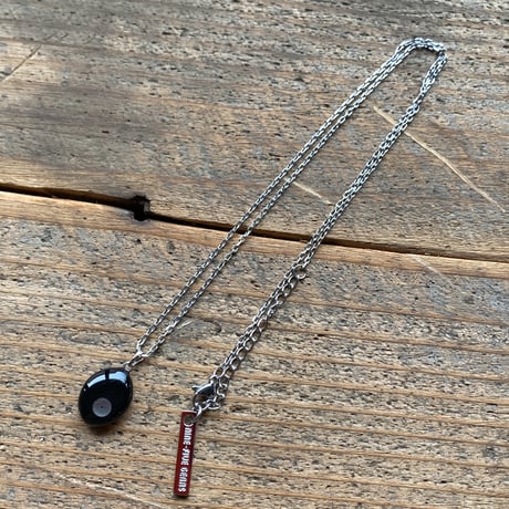 antique teardrop dial necklace【K0868】