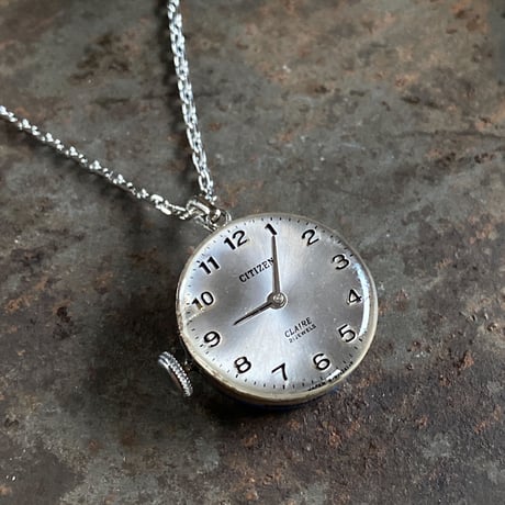 antique dial&movement colors  reversible necklace【K0603】