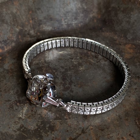 【K0661】antique remake watch bracelet