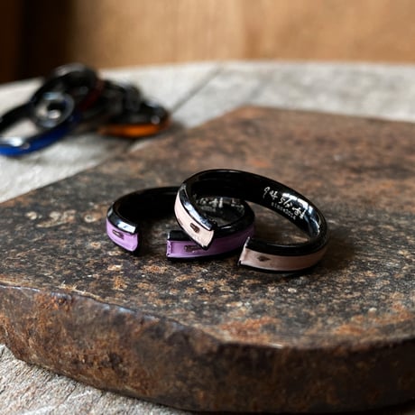 【new!!】CLOPOA BLACK standard 2way earcuff&rings 2本セット【K1012】