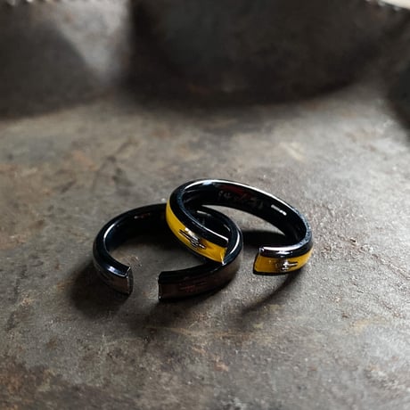 【K0672】CLOPOA BLACK standard 2way earcuff&rings 2本セット