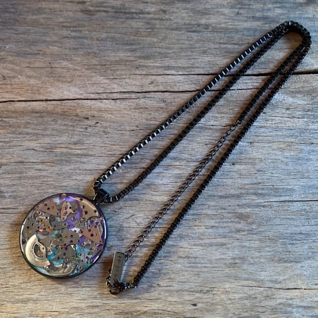 CLOPOA multicolored large long necklace【K0735】