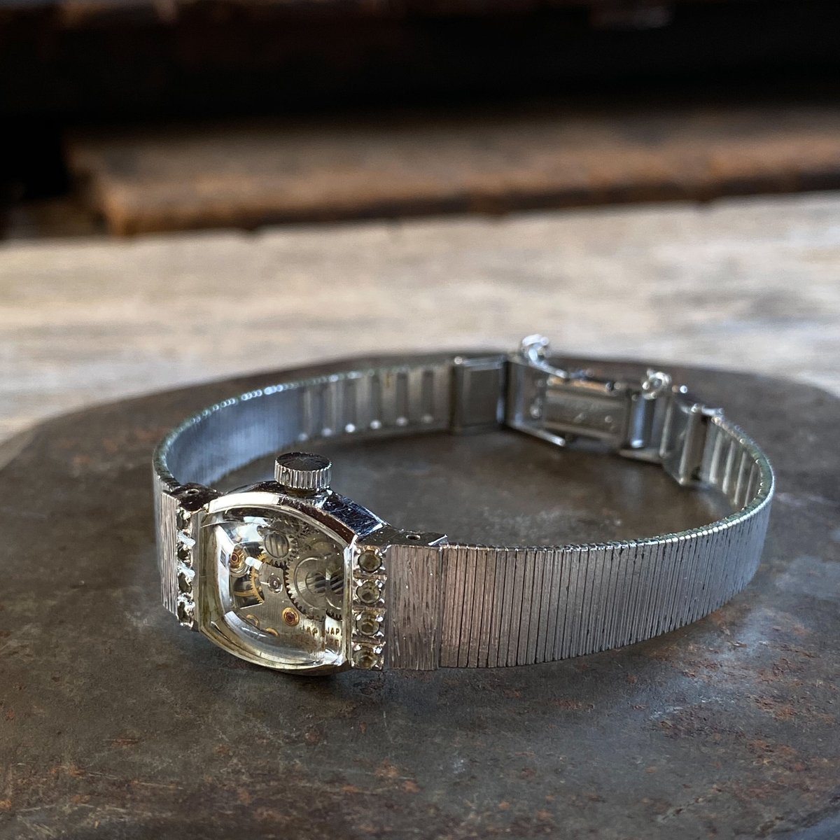 remake antique watch bracelet【K0547】 | 9時5分の歯車