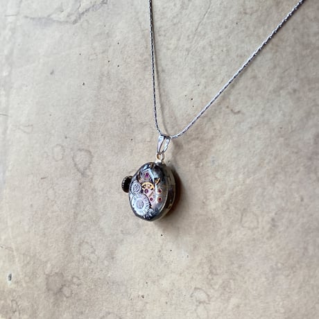antique movement necklace "RADO"【K0847】