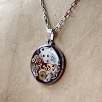 CLOPOA standard necklace red【K1022】