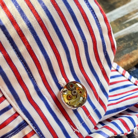 【K0660】CLOPOA standard cufflinks orange