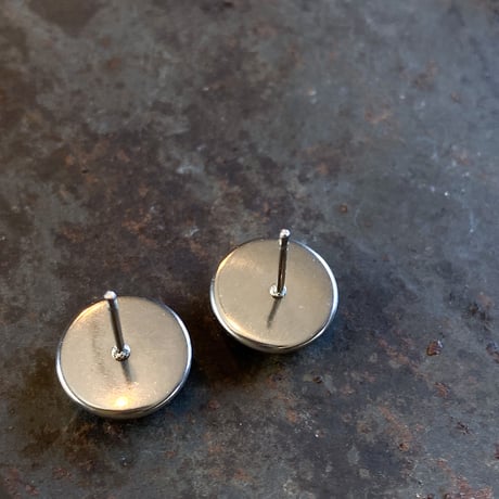 CLOPOA petit pierced earrings bordeaux【K0574】