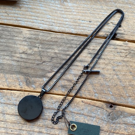 CLOPOA BLACK standard necklace red【K0848】