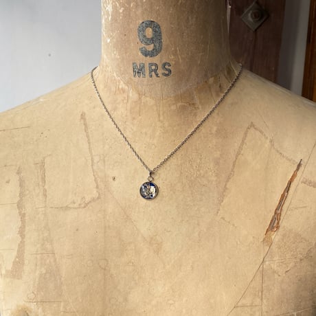 CLOPOA petit necklace blue【K0963】