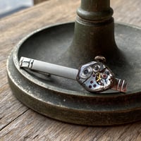 antique movement tiepin "BULOVA"【K0940】