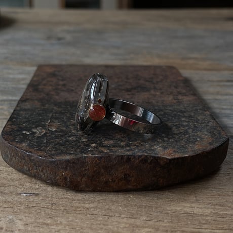 【new!!】antique movement ring "WITTNAUER" #14【K1032】