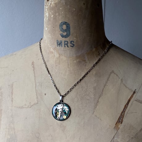 CLOPOA standard necklace turquoise【K0581】