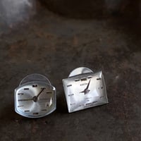 antique dial pierced earrings【K0534】