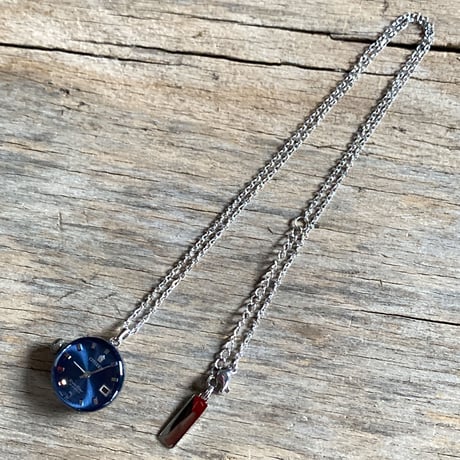 【K0662】 dial&movement necklace "DATE STAR"