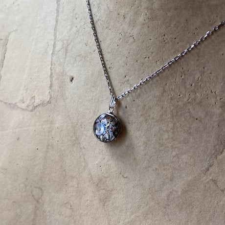 【new!!】antique movement necklace "SEIKO" (ボックス付)【K1028】