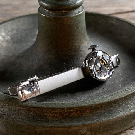 antique movement tiepin "GRUEN"【K0630】