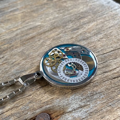 CLOPOA standard necklace skyblue【K0617】