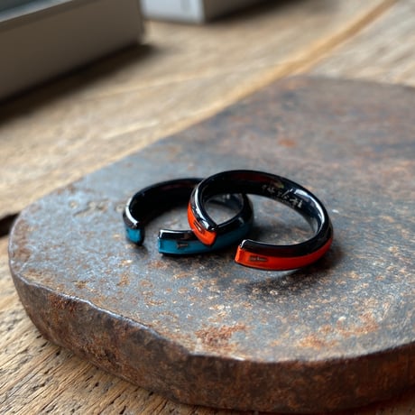 CLOPOA BLACK standard 2way earcuff&rings 2本セット【K0862】
