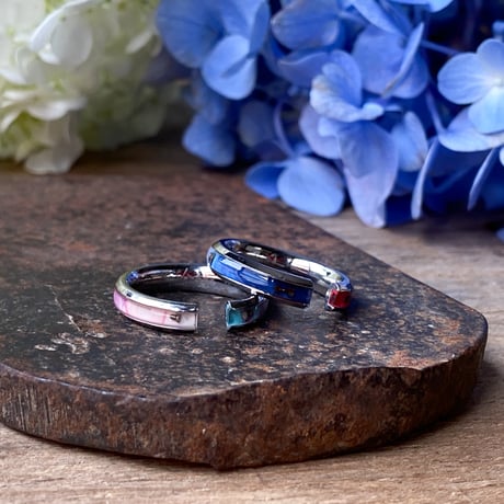 【new!!】CLOPOA season's multicolored 2way earcuff&rings 2本セット"June 12th"【K1025】