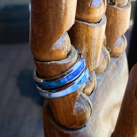 CLOPOA standard 2way earcuff&rings “marine color”2本セット 【K0790】