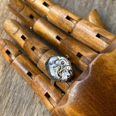 antique movement ring #15【K0916】
