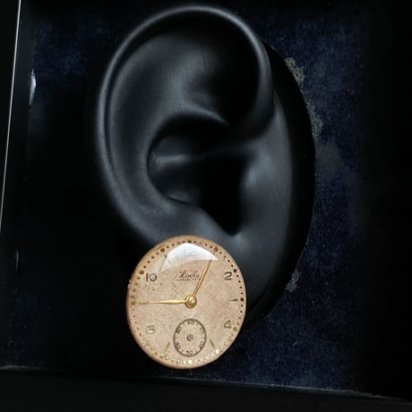 antique dial earrings(変わり文字盤)【K0714】