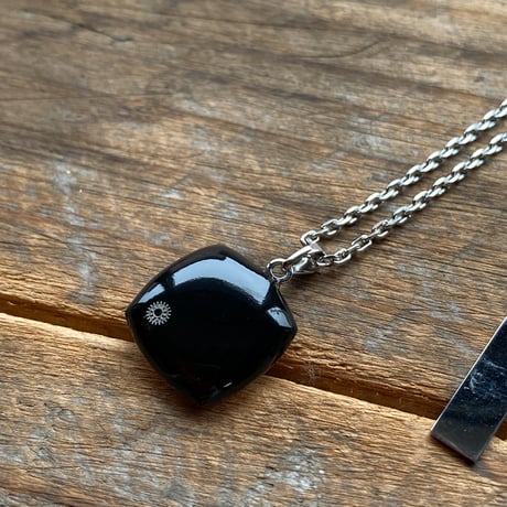 antique dial necklace "BULOVA"【K0831】
