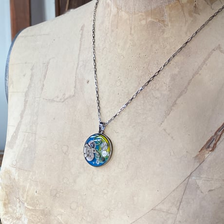 CLOPOA standard necklace multicolored　【K0808】