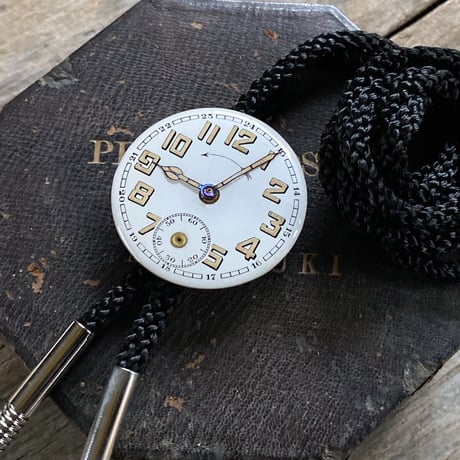 antique dial looptie "1920's military"【K0552】