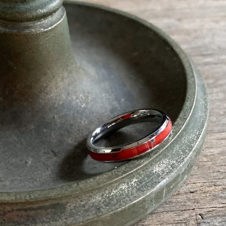 CLOPOA flat ring necklace/flat ring #18【K0788】