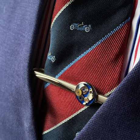 【K0669】CLOPOA standard tiepin blue