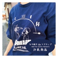 【new!!】9時5分の歯車オリジナル"謎解きデザイン" Tシャツ ネイビー
