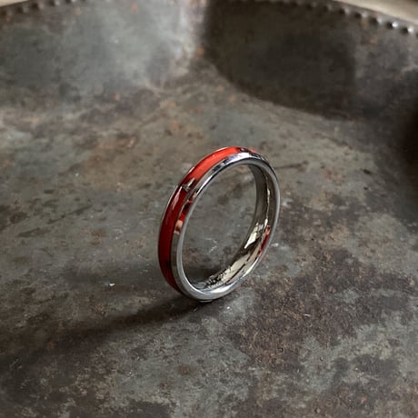 CLOPOA flat ring necklace/flat ring #18【K0788】