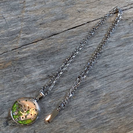 CLOPOA standard necklace lightgreen【K0557】