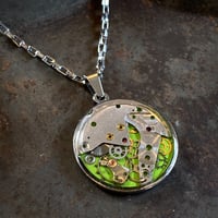 CLOPOA standard necklace lightgreen【K0557】