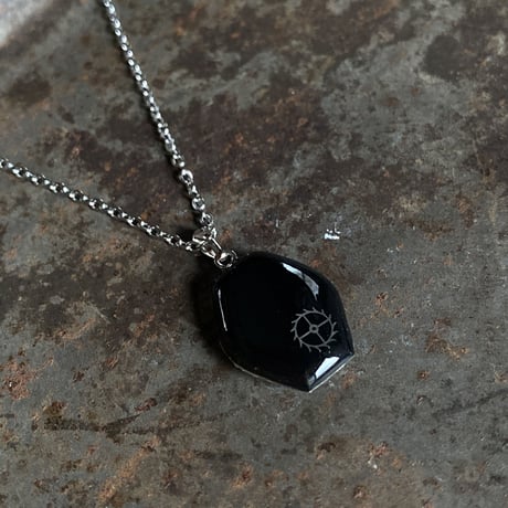 antique dial necklace "Germany"【K0705】