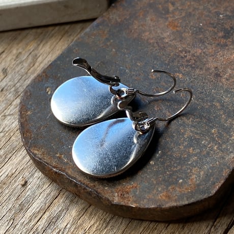 CLOPOA teardrop hook pierced earrings【K0926】