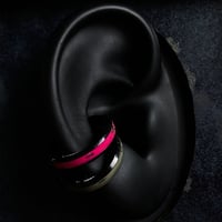 CLOPOA BLACK standard 2way earcuff&rings 2本セット【K0709】