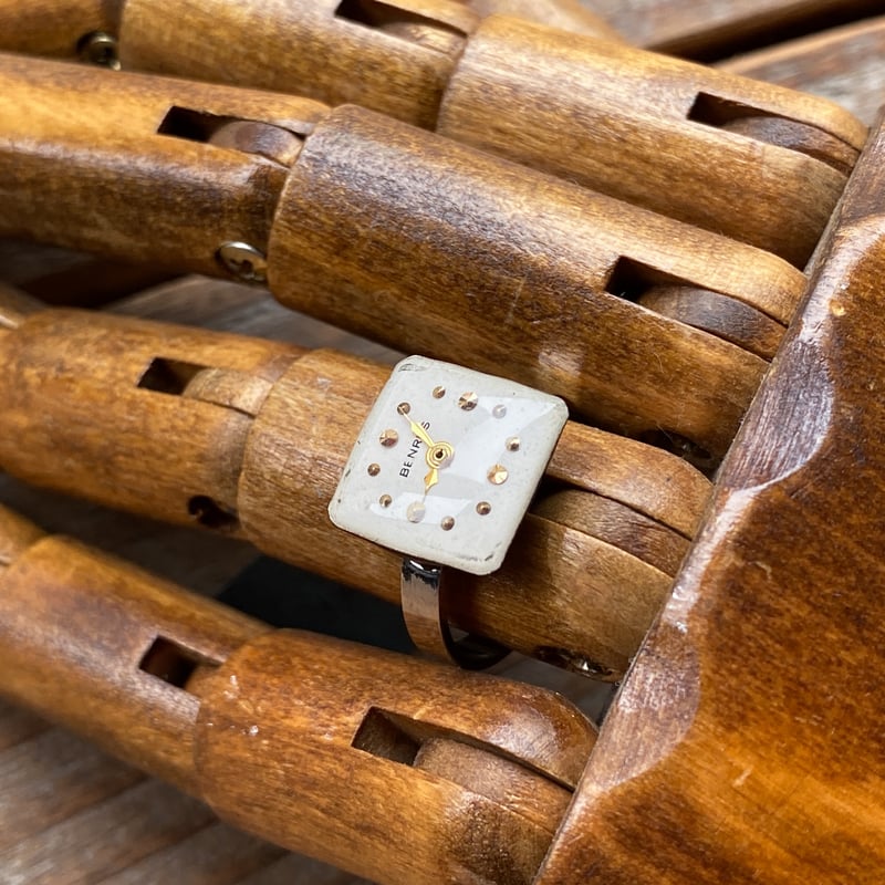 アンティーク臼 antique dial ring #13 