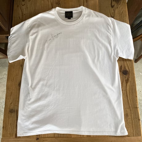 9時5分の歯車オリジナルTシャツ "10th ANNVERSARY" ホワイト×シルバー