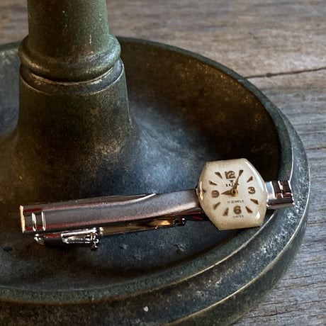 antique tonneau dial tiepin【K0737】